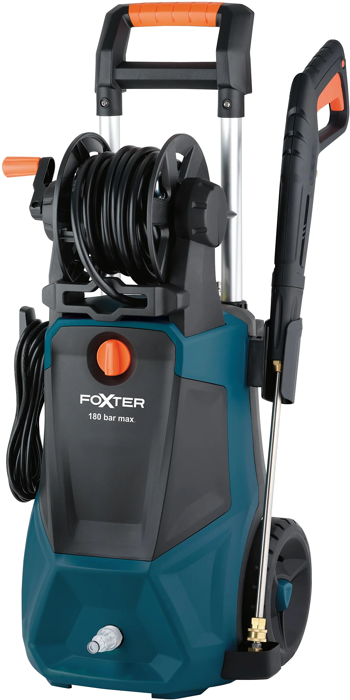 Nettoyeur haute pression Foxter 180 bar — 3 000 W, flexible 10 m